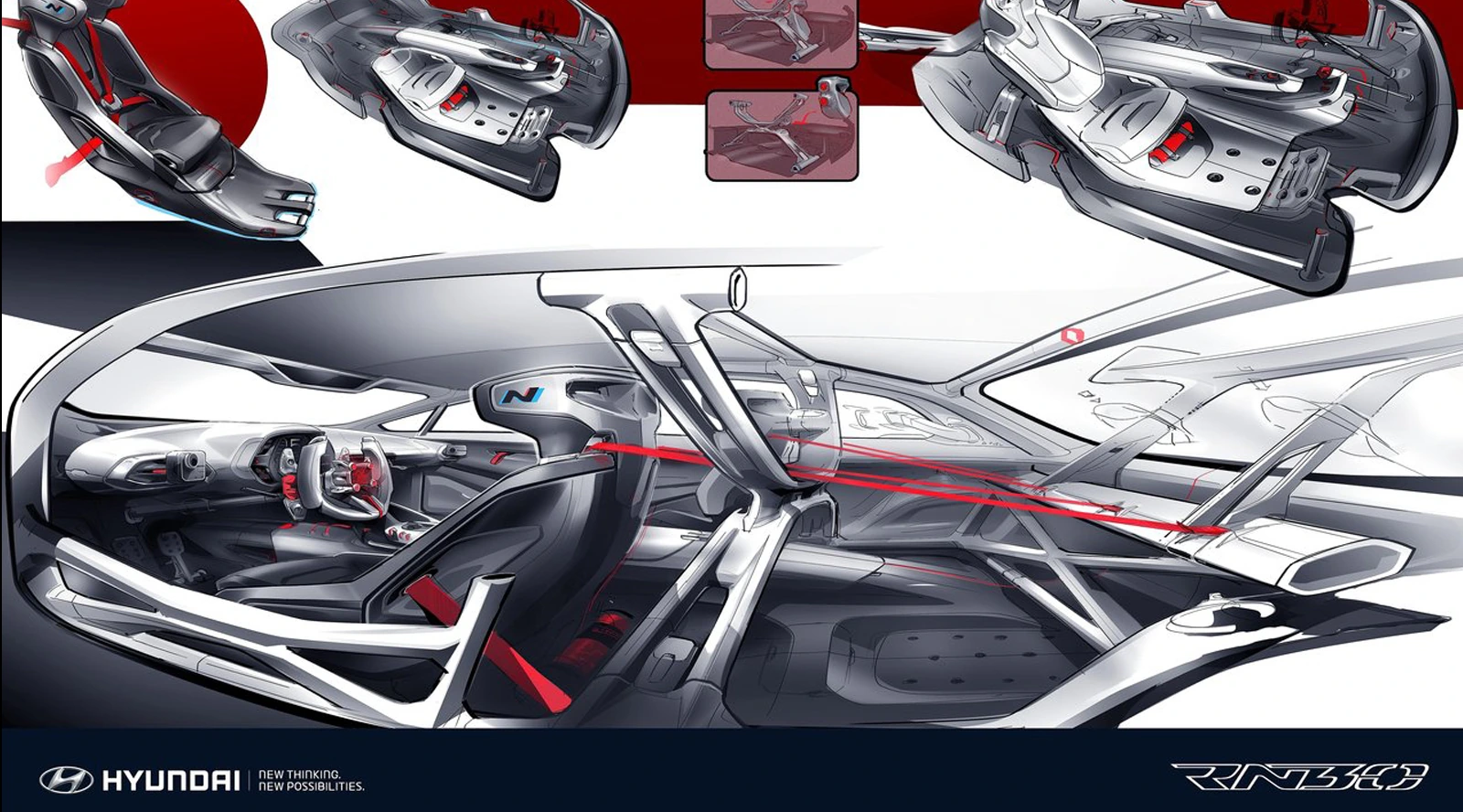 Hyundai RN30 — Interior-Konzeptstudie 1