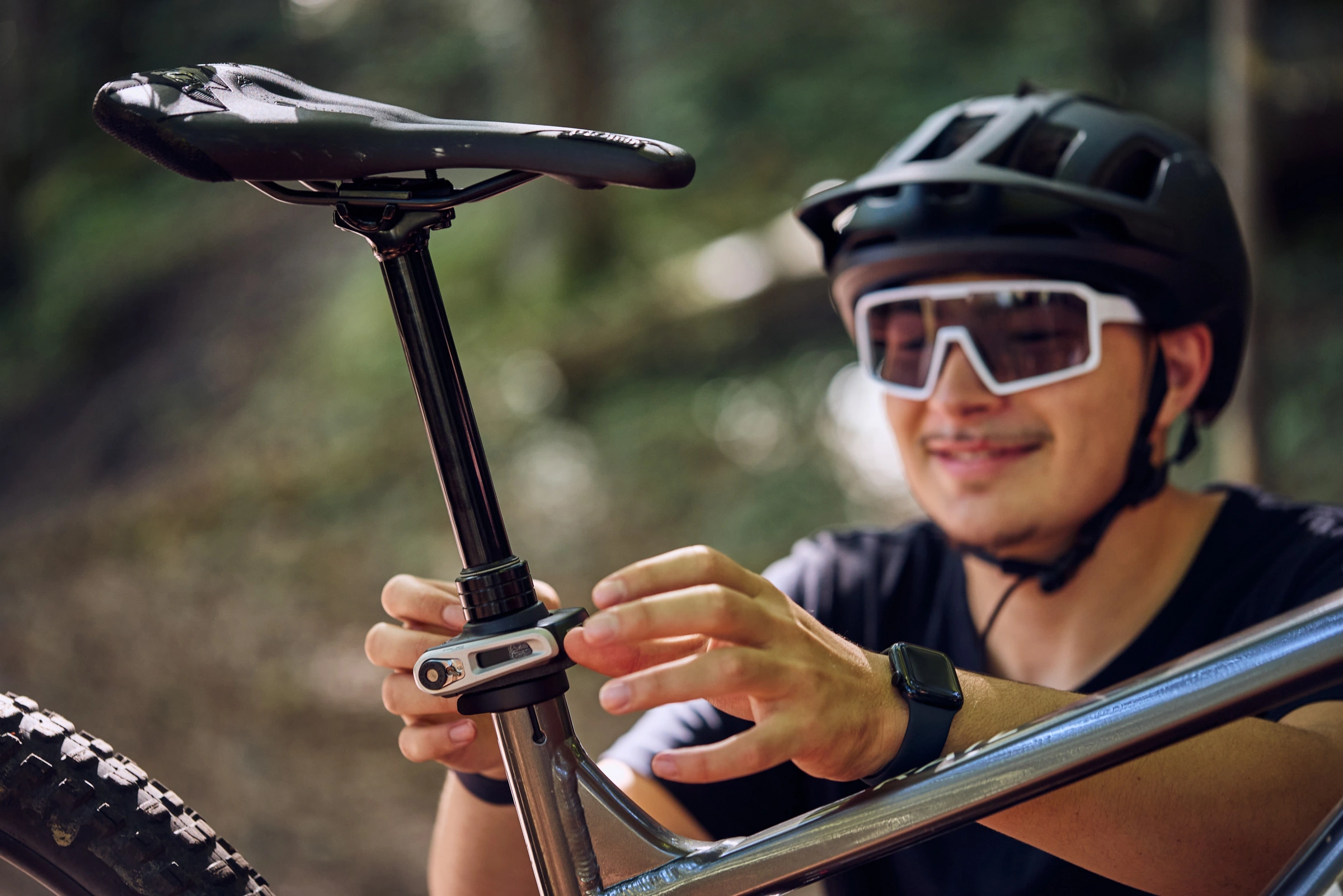 Mothership am Fahrrad im Einsatz